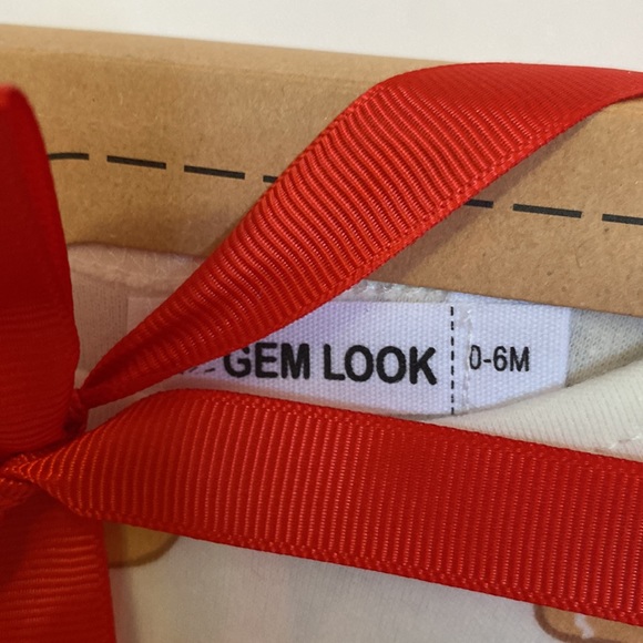 6 pc Baby Gift Set 100% Organic Cotton - Picture 4 of 7